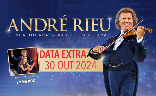 Andr� Rieu - 1 e 2 de novembro - Altice Arena 